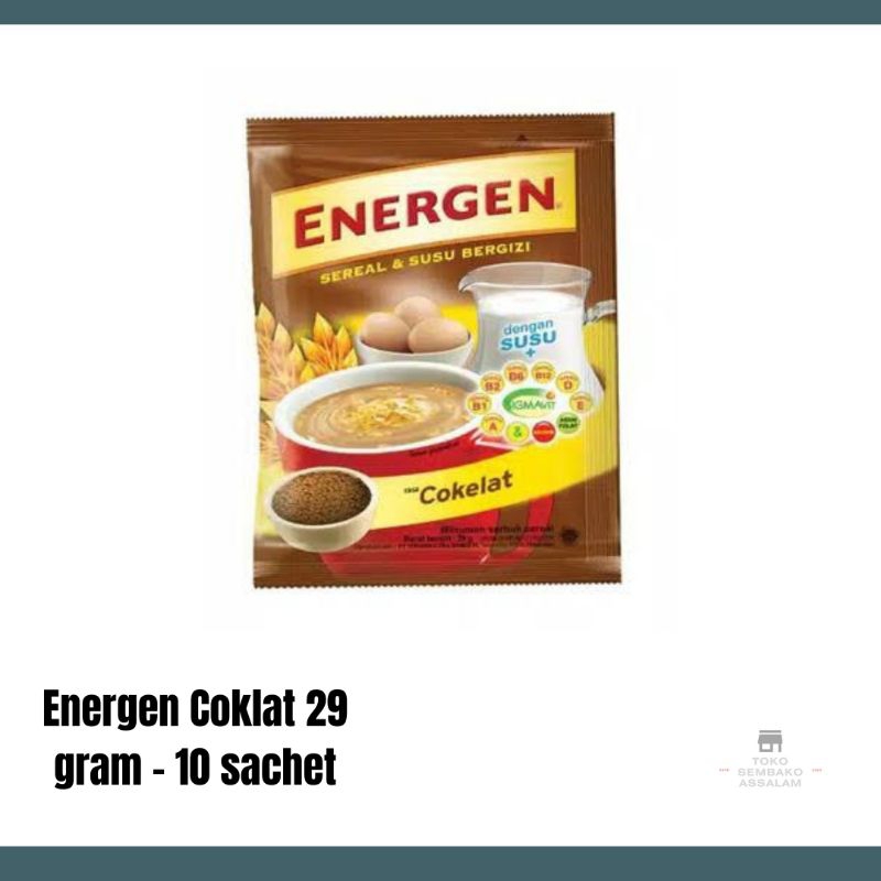 

energen cokelat 10 sachet / energen cokelat / energen