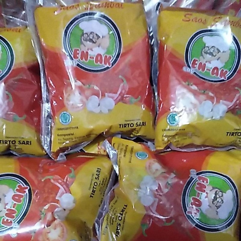 Saos Sambal Saos Bantal Saos Baso Cap En-ak 500gr