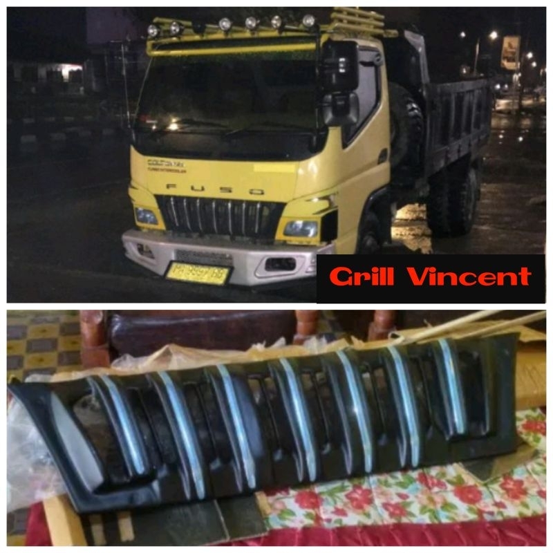Grill mitsubishi canter Apollo / Gril Apolo depan center prado 110 PS 125 PS