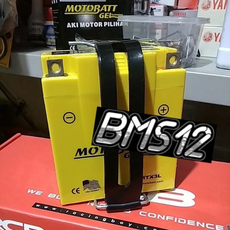 AKI MOTOBATT MOTOR RX KING/RXS/RXK Satria Ninja