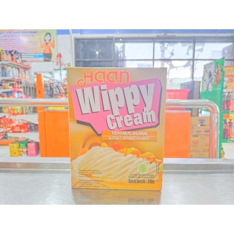 

HAAN WIPPY CREAM 200G