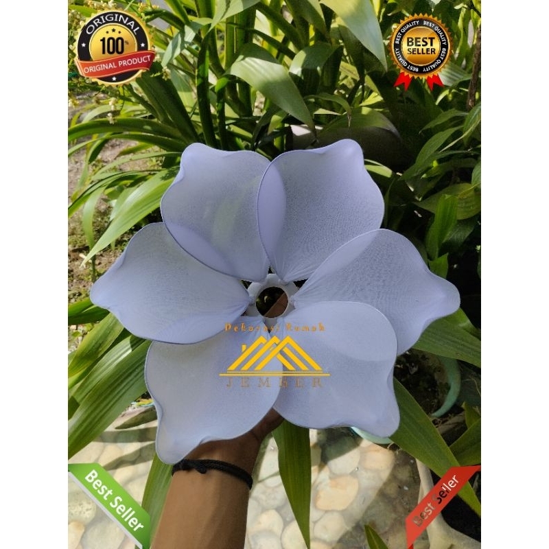 kelopak bunga kap bunga lampu bahan kain stoking dekorasi/ruangan murah cantik dan terlaris