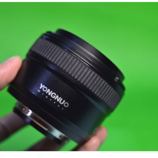 LENSA Fix Youngnuo For Nikon DSLR fix for nikon merk yongnuo 50mm dan 35mm