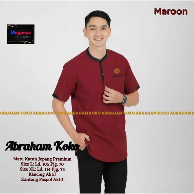 ABRAHAN KOKO BAJU MUSLIM TERBARU BY MEGA