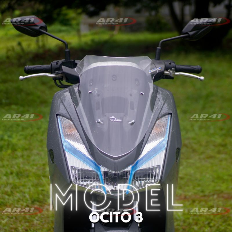 winshield lexi visor yamaha lexi standard bening