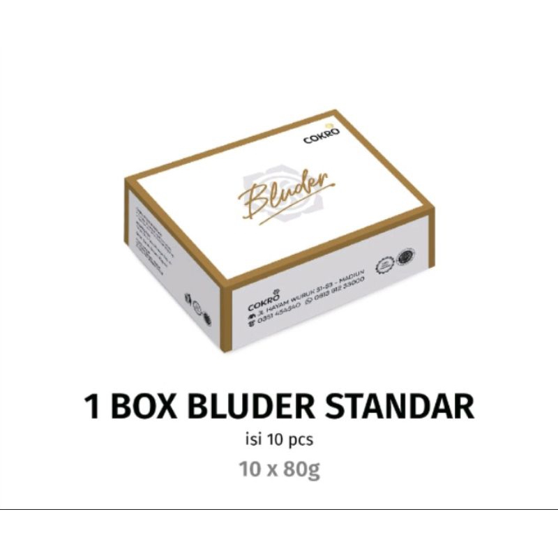 

Bluder cokro madiun asli. paket 1box standart