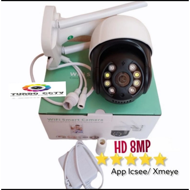 KAMERA CCTV IP CAM PTZ WIFI 5 MP FULL HD APP ICSEE CCTV OUTDOOR