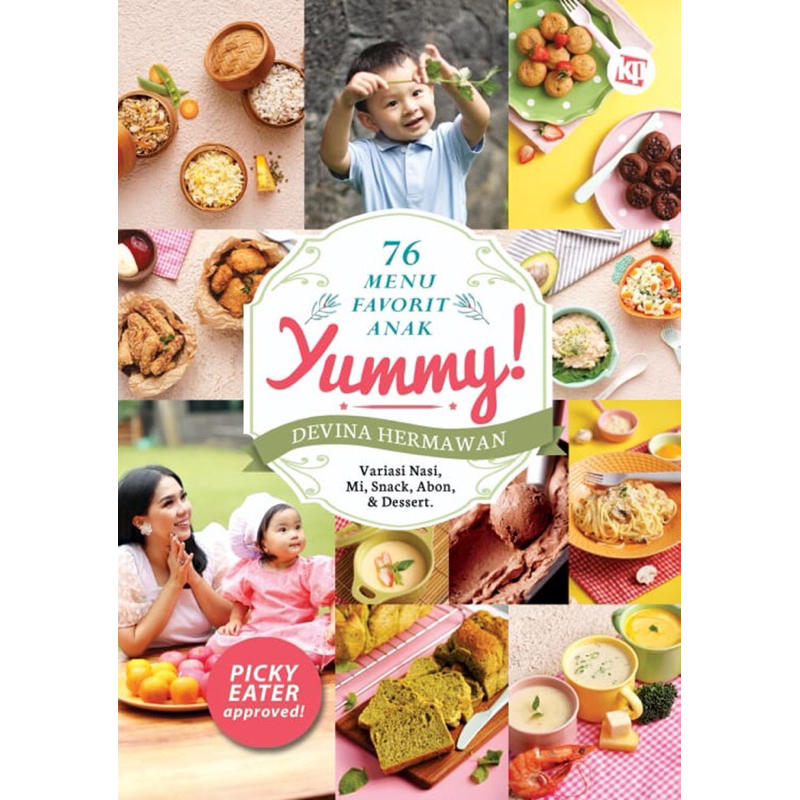 Buku Yummy 76 Menu Favorit Anak - Devina Hermawan [ORIGINAL]