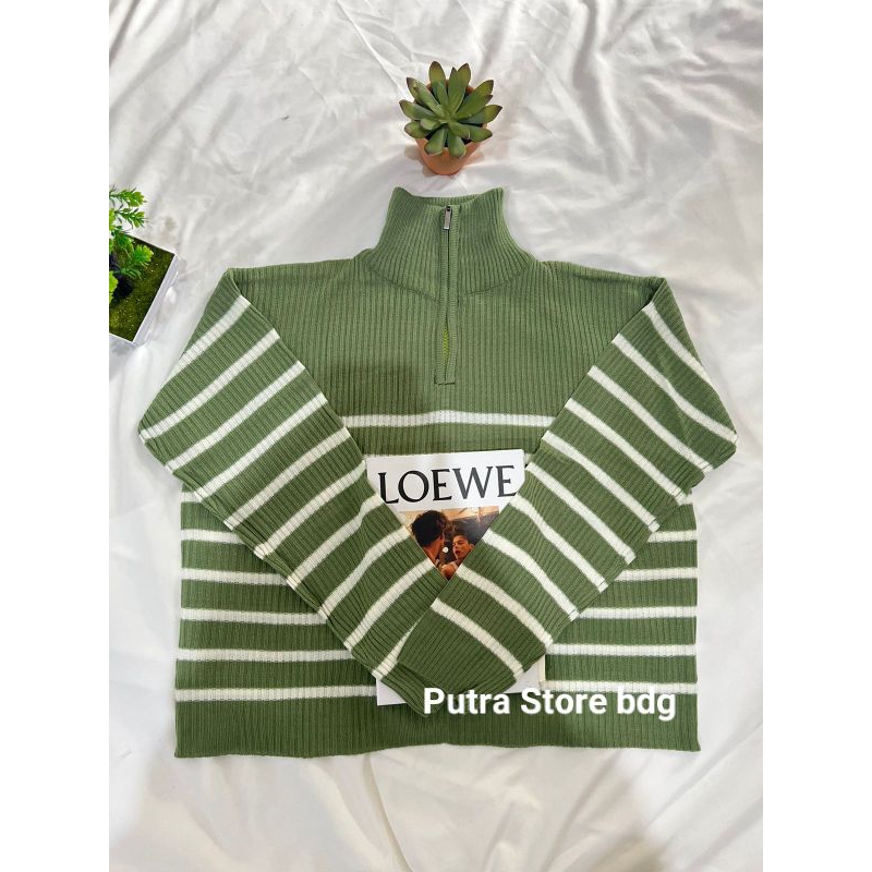 DAISY ZIFER CROP TURTLENECK//ATASA RAJUT PREMIUM