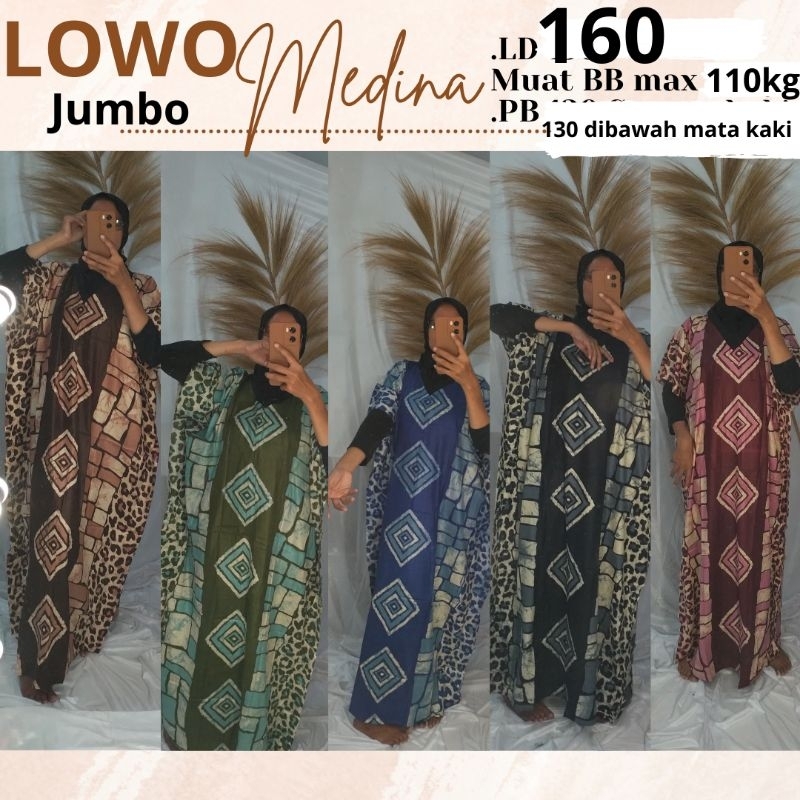 Lowo JUMBO LD 160 kaftan kelelawar