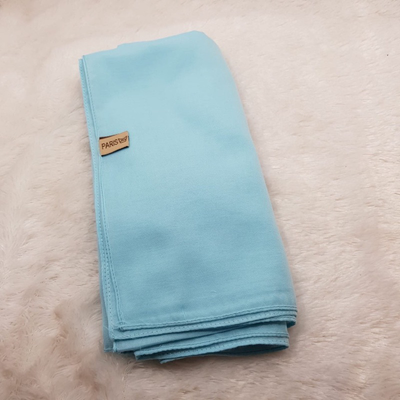 Hijab Paris Premium || kerudung jilbab segi empat bahan PARIS VOAL PREMIUM anti letoy bisa untuk sek