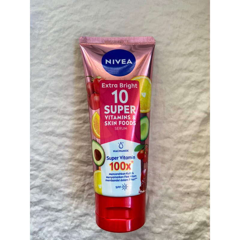 Nivea 10 Super Vitamins & Skin Food Body Lotion