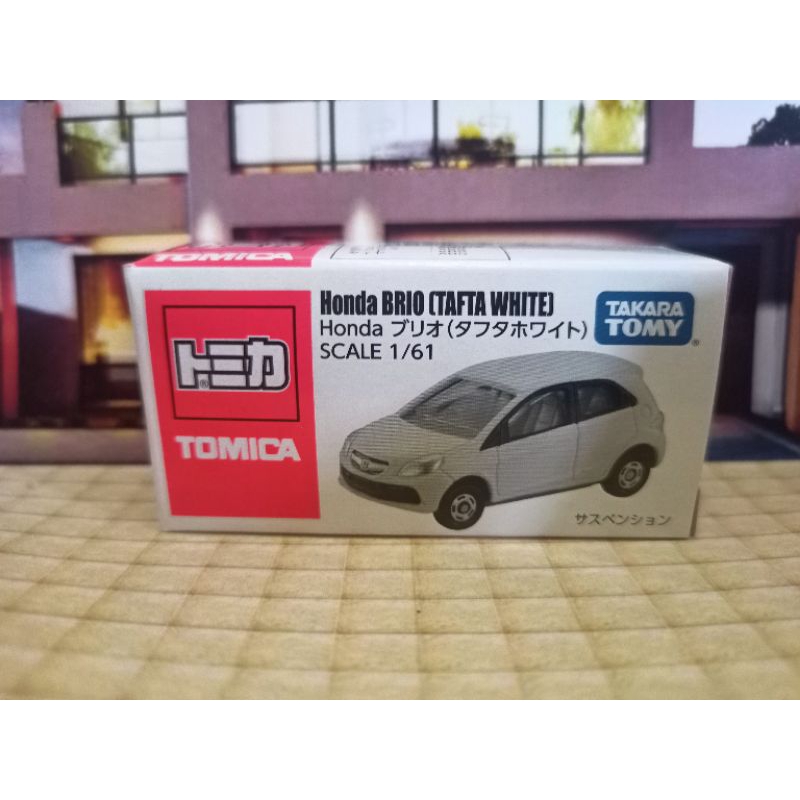 Tomica Honda Brio Tafta White Diecast Miniatur mobil Takara Tomy harga murah