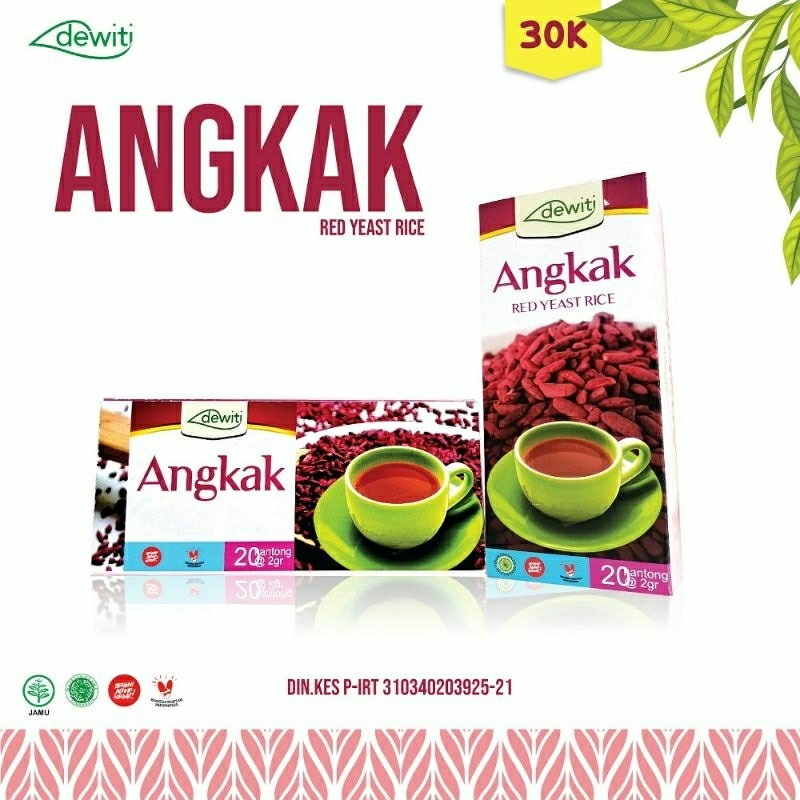 

Dewiti teh celup angkak/mencegah Anemia /meningkatkan Trombosit -minuman teh herbal