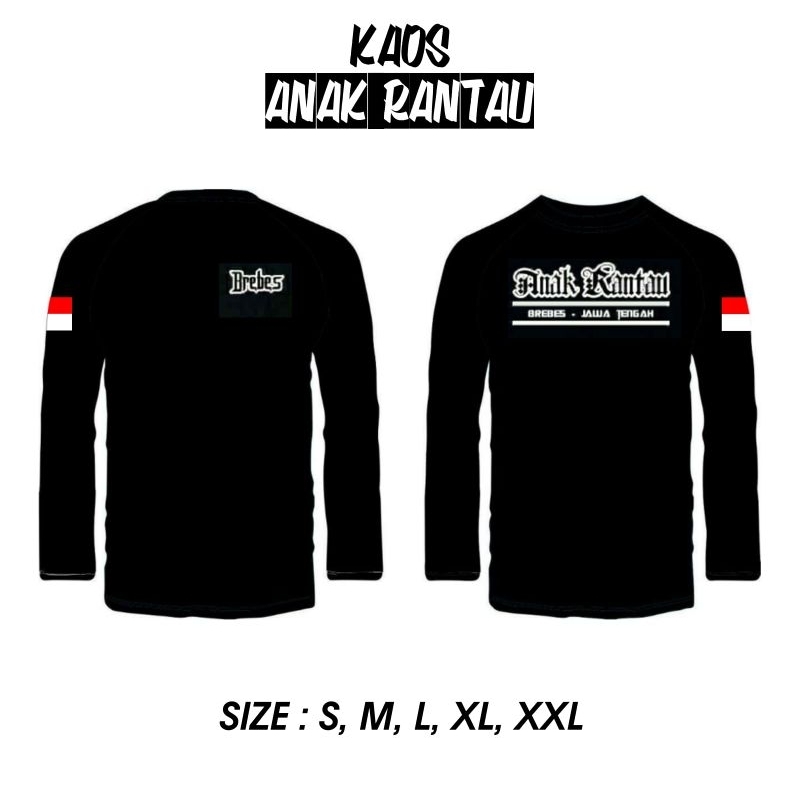 KAOS TANGAN PANJANG ANAK RANTAU BREBES