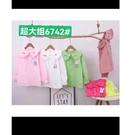 baju atasan anak 10-15 tahun atasan import anak