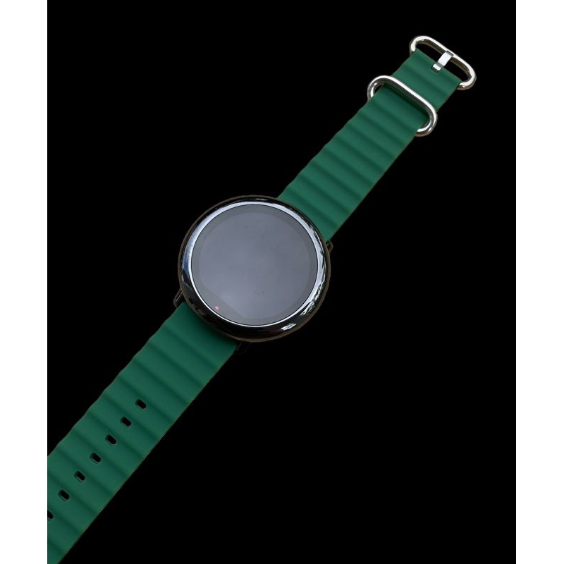 Strap Tali Jam Tangan Silicon new model Smart watch 22mm hijau