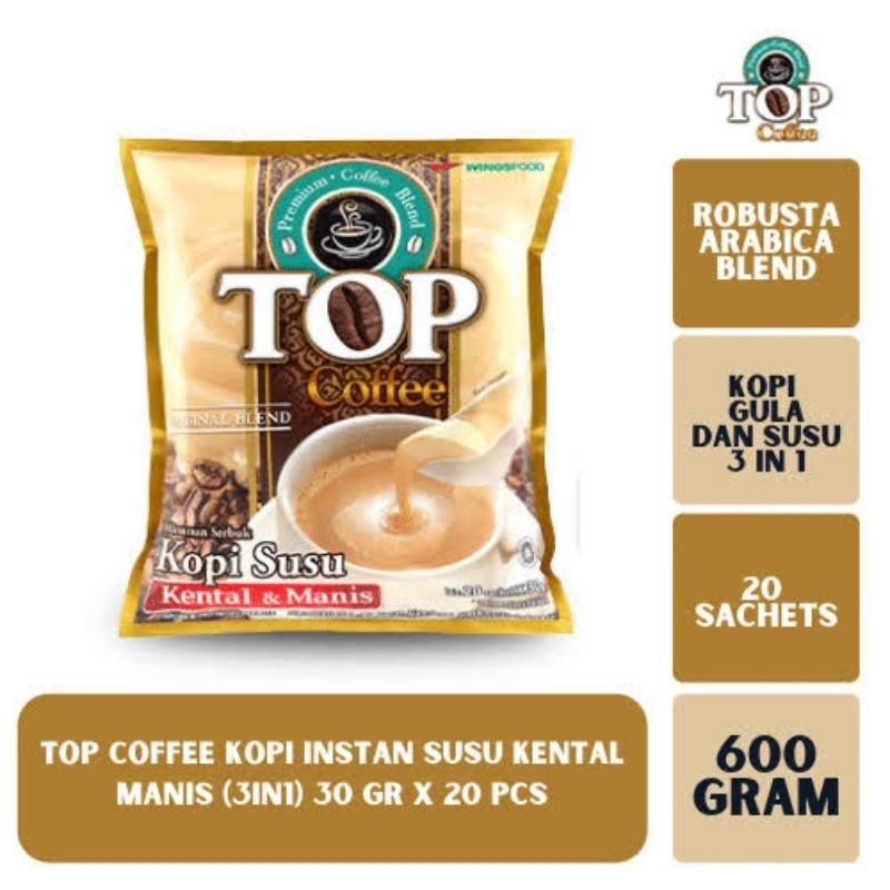 

TOP COFFEE SUSU (12Pcs)