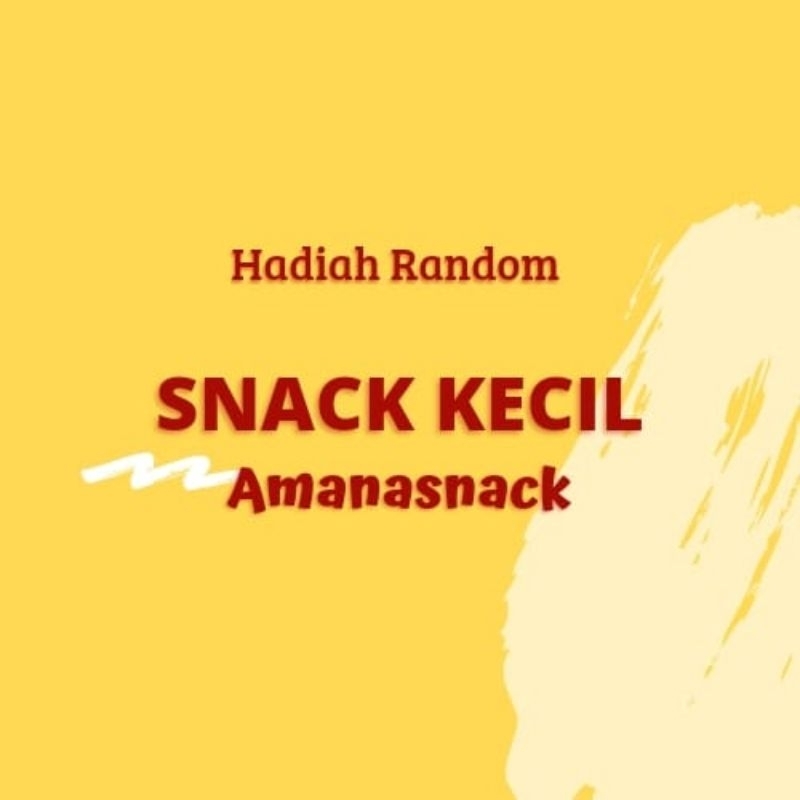 Random Snack Mini - snack hadiah - amanasnack random - Marenta cireng banjir rujak cuanki batagor gochujang