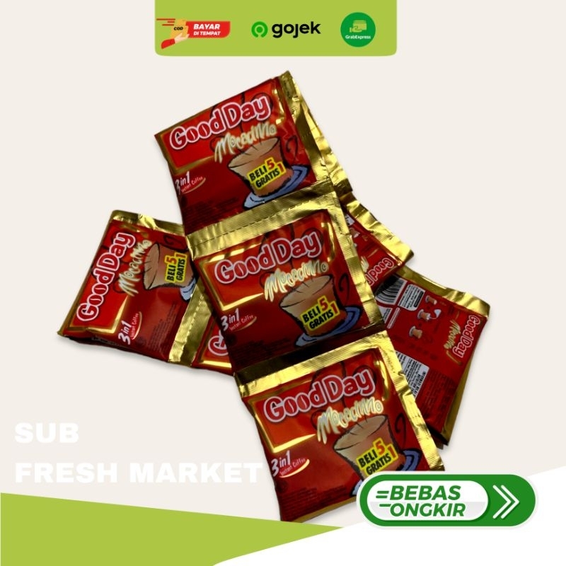 

GOOD DAY COFFEE CAPUCINO 3 in 1 (10pcs)