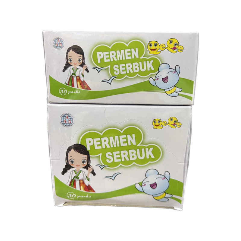 

Permen serbuk box isi 30