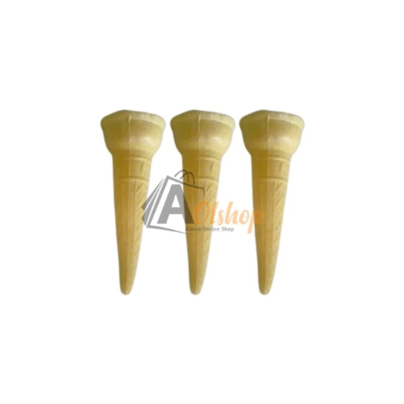 cone ice cream/cone Es krim/ kue/simping ice cream 3.5 cm 400 pcs