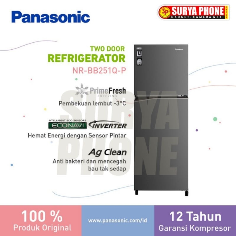 REFRIGERATOR PANSONIC NR-BB251Q