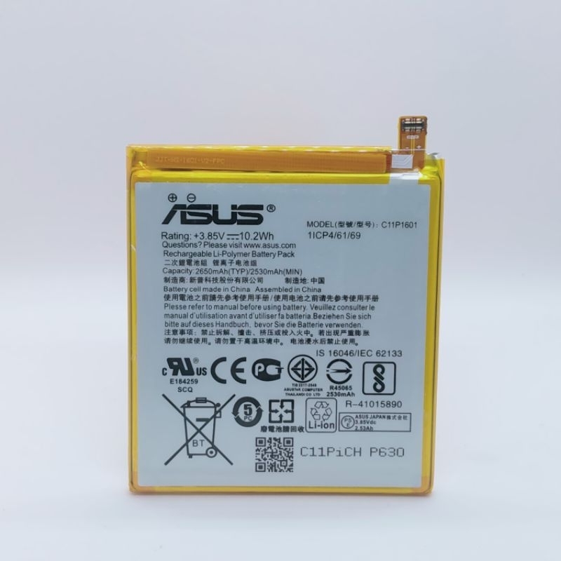 Batre Baterai Asus Zenfone Live A007 ZB501KL C11P1601 Battery Original
