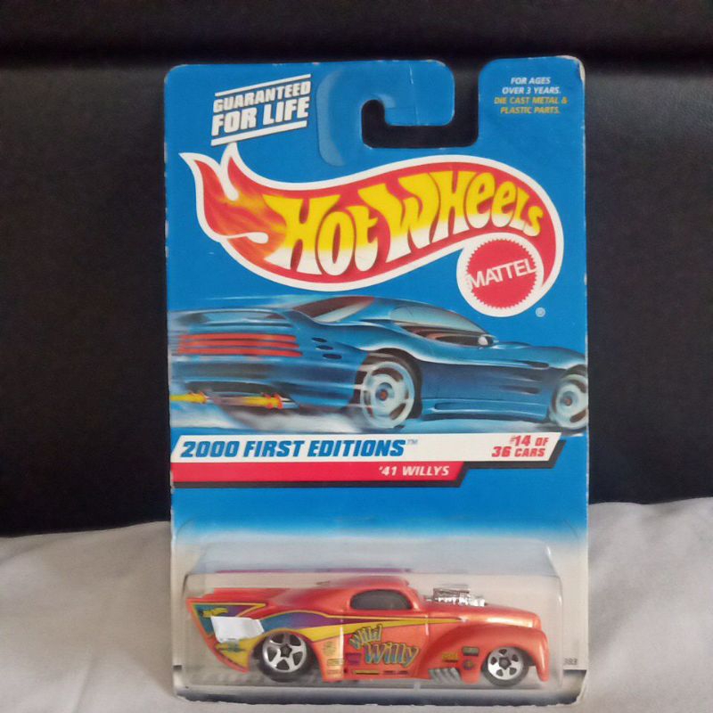 41 willys hotwheels first ed
