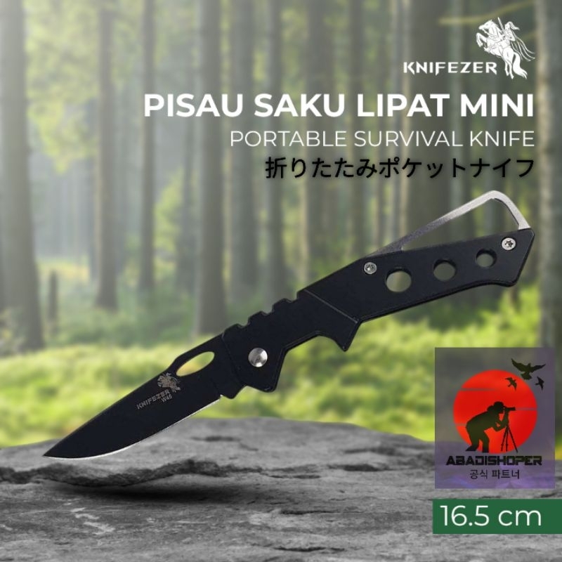 pisau lipat saku / pisau pocket mini w36