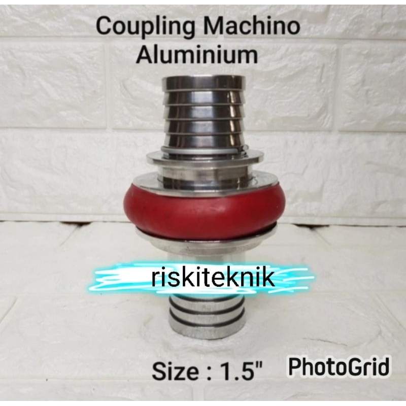coupling machino 1,5 inchi kopling nepel sambungan selang pemadam kebakaran