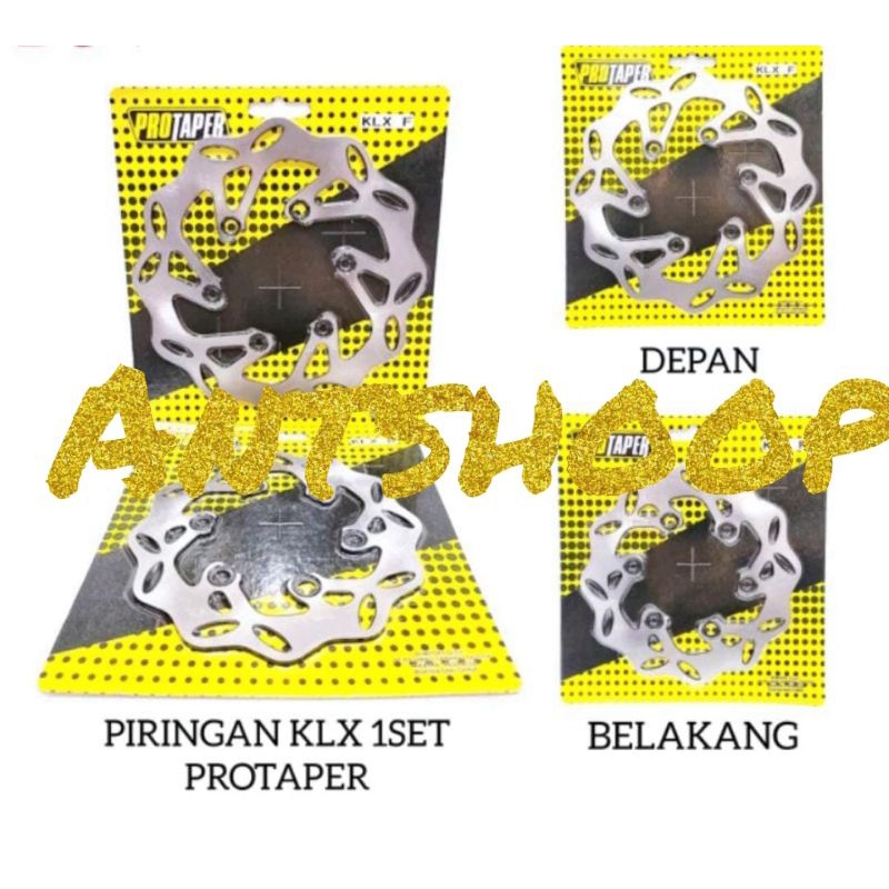 Piringan Cakram Depan Belakang Motor Kawasaki KLX 150 MotoCross Dtracker KTM ANTSHOOP