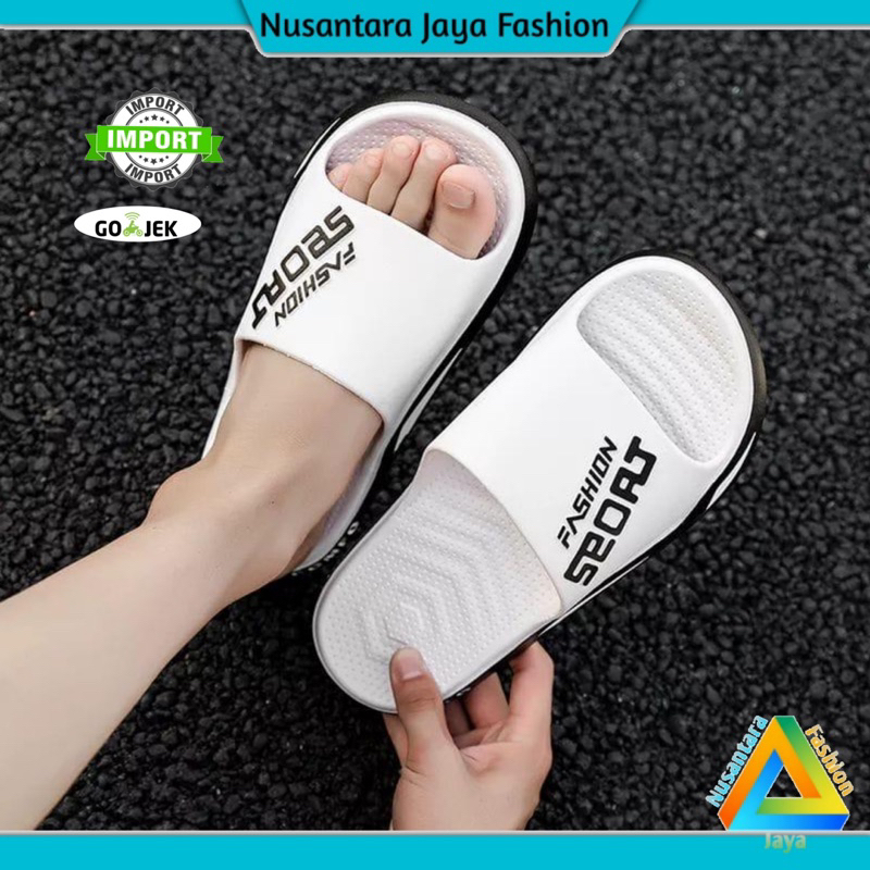 6.6 BIG SIZE Sandal Jepit Pria Jelly Yumeida 2021