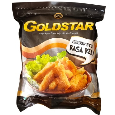 

Goldstar Chicken Nugget Cheese Stick 500 gr [FRZ]