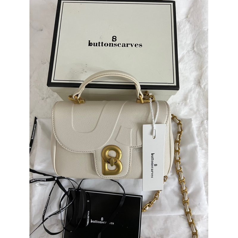 Buttonscarves Alma Bag Small sugar