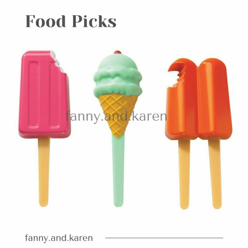 Food Pick Foodpicks Ice Cream (Tusuk Bento Topi Ice Cream)