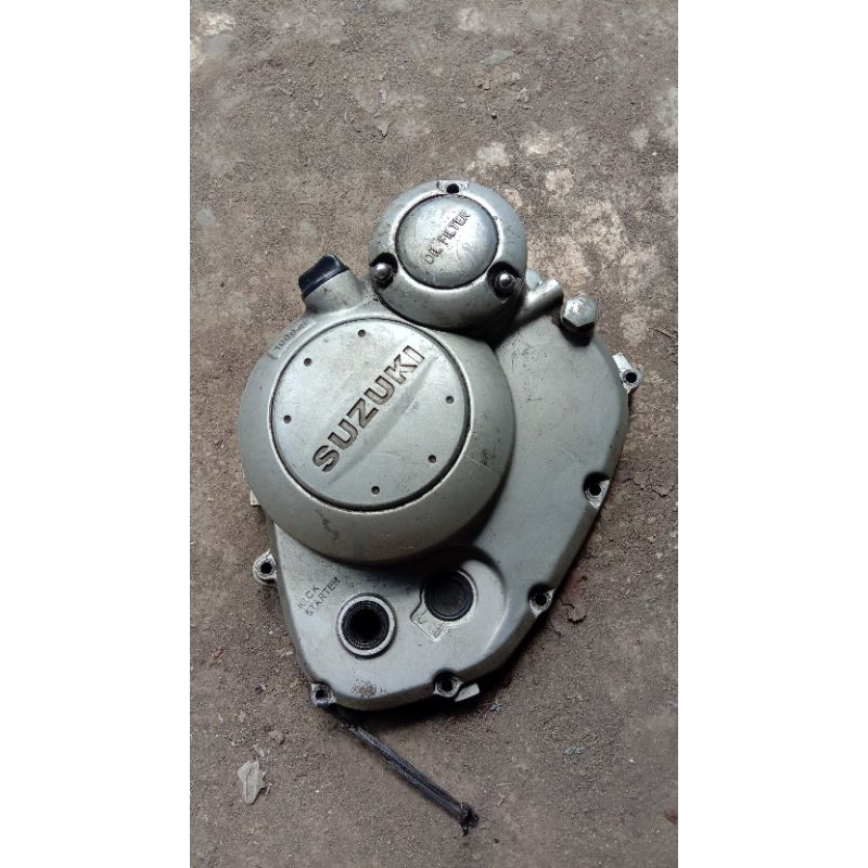 blok kopling Suzuki thunder 125 blok oli bagian kanan Suzuki thunder 125