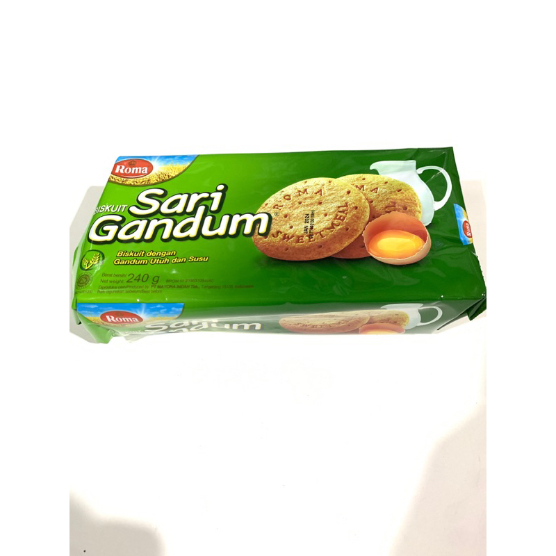 

Roma Sari Gandum | Family Pack 240 Gram Termurah