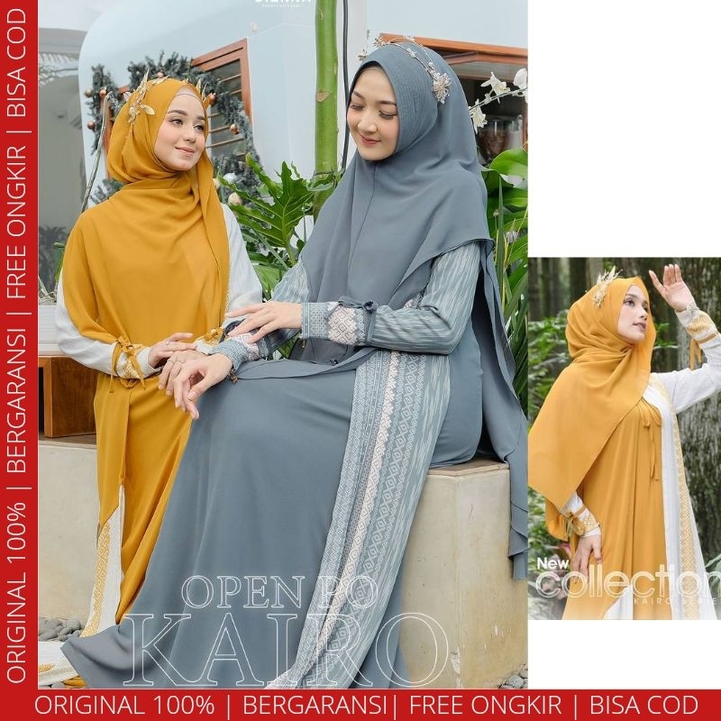 READY (STYLE 2 SET PASHMINA) SARIMBIT KAIRO SERIES BY DIENNA GAMIS