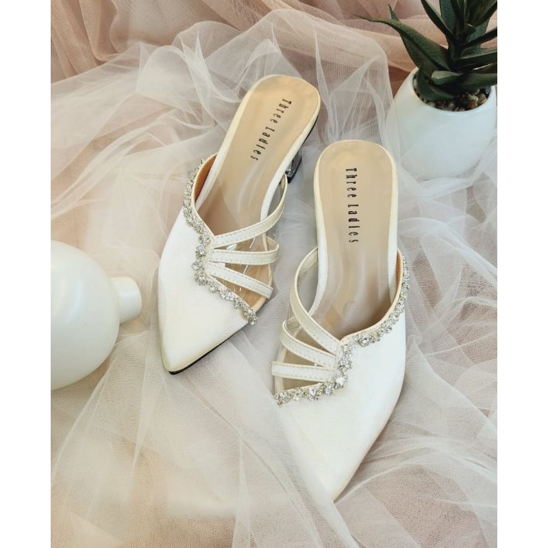 Rania Heels 5 cm Sendal pesta wanita Wedding