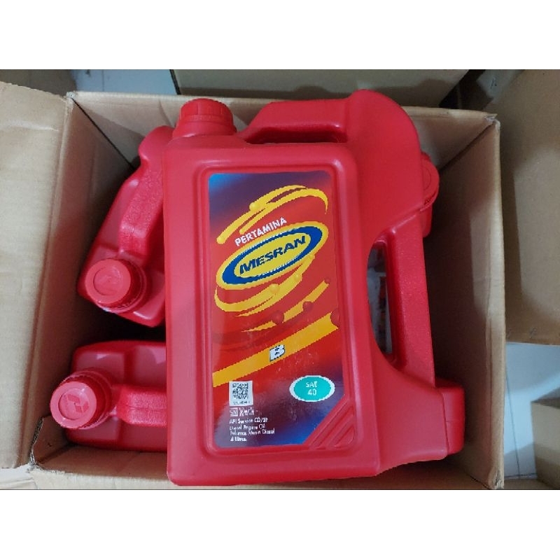 (JUAL PERDUS ISI 6 GALON) MESRAN B40 SAE 40 4 LITER