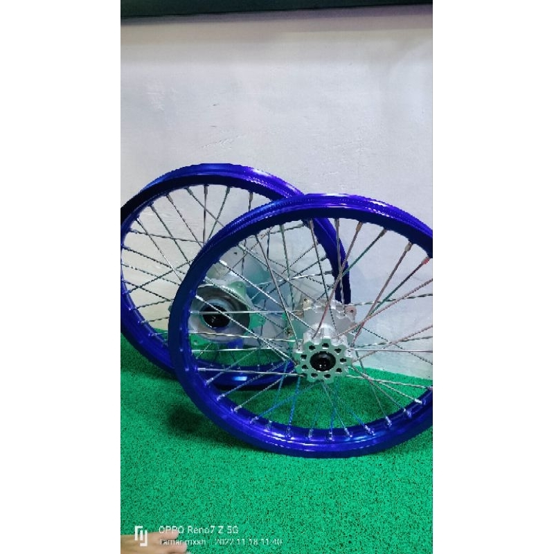 Velg Surex CRF 140/160 Ring 17 Wheelset Semi Cacing Honda CRF Tanpa Ban