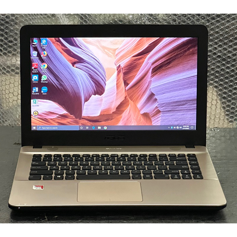 Laptop Asus X441B AMD A9-9425 SSD Layar 14inch Second