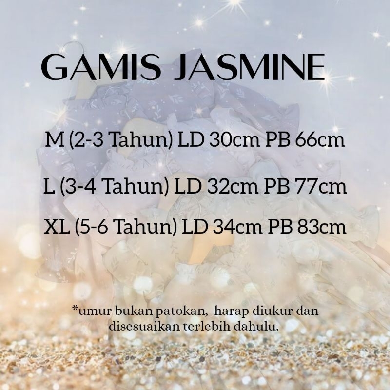 Gamis Jasmine Anak Mango Crinkle Viral