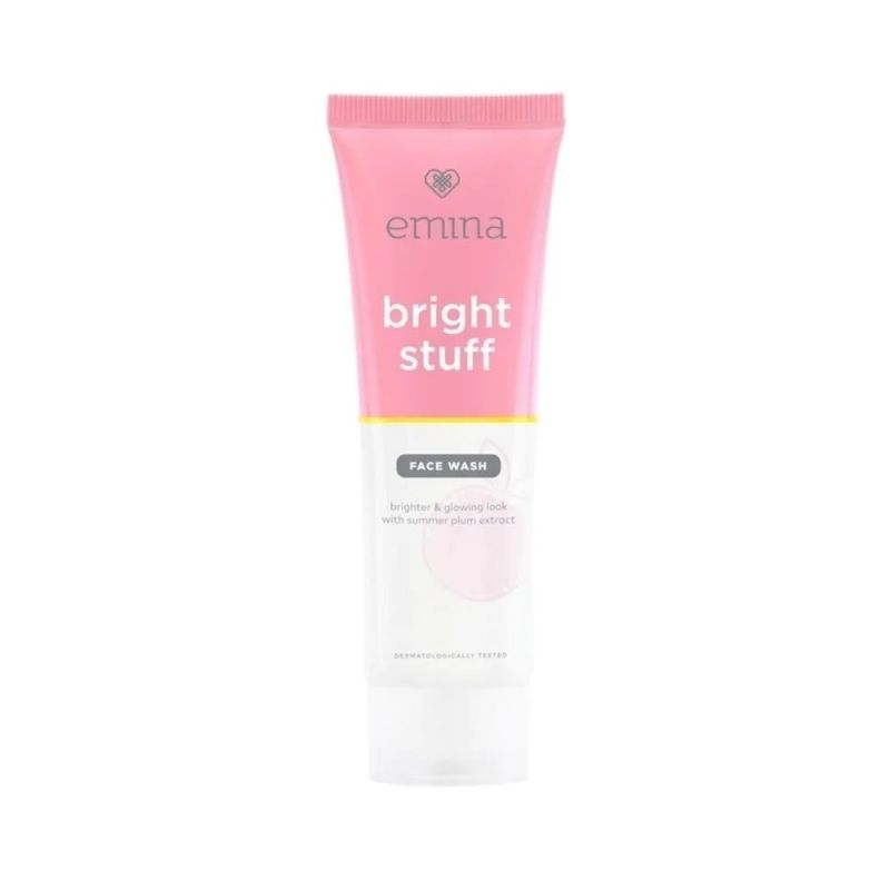 Emina Bright Stuff BPOM | Emina Bright Stuff Face Wash | Emina Moisturizer | Emina Loose Powder