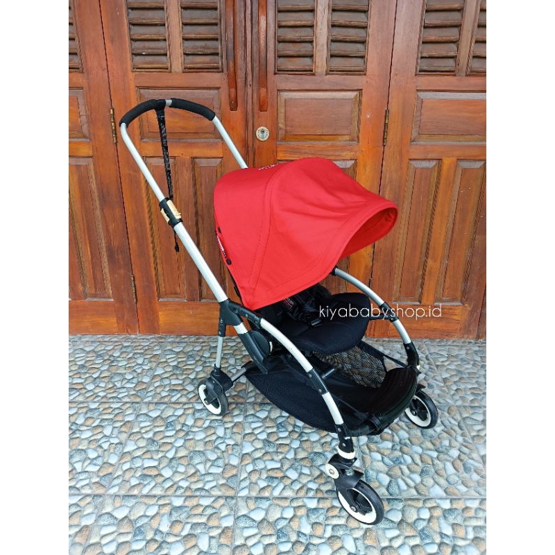 STROLLER BUGABOO BEE + / BUGABOO BEE PLUS - RED CANOPY PRELOVED