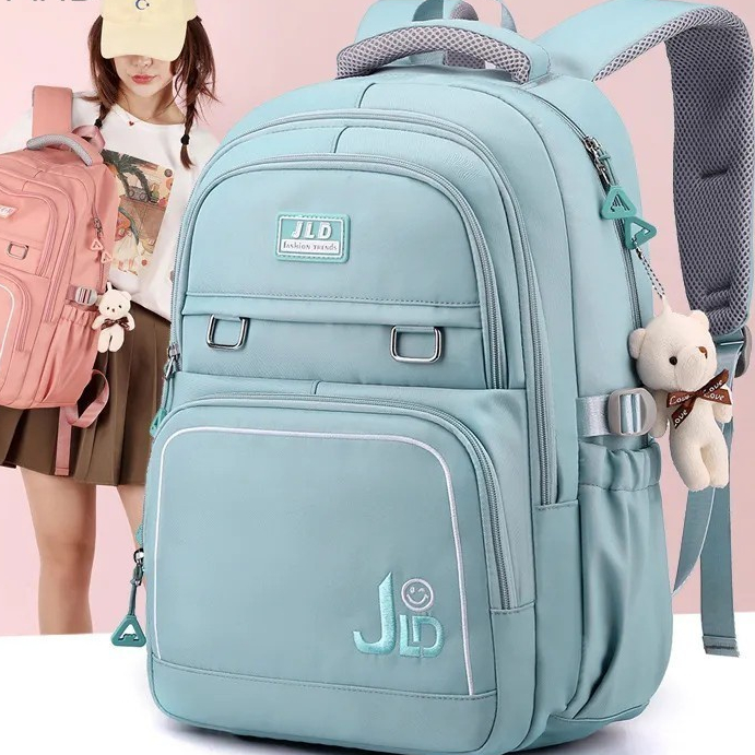 Rayhana - Tas Ransel Sekolah Hangout Korean Style Kekinian Tas Gendong Wanita Terlucu