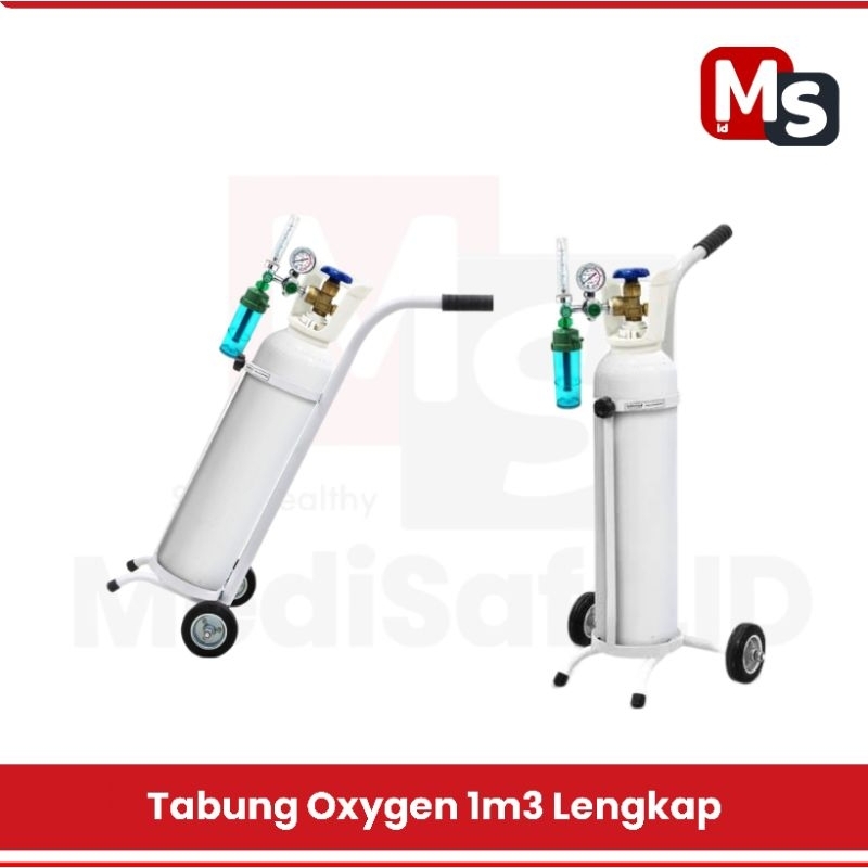 Jual Tabung Oksigen Medis 1m3 Satu Set Lengkap | Shopee Indonesia