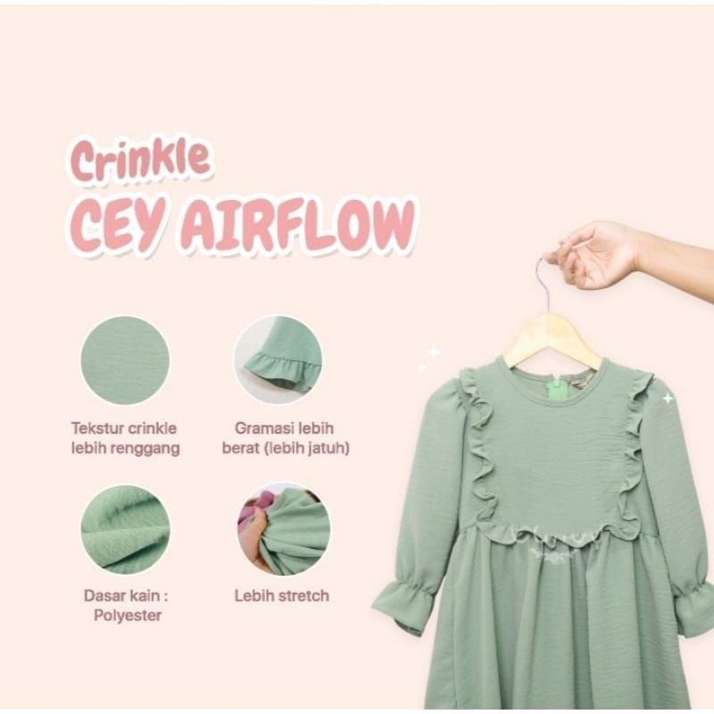 Gamis anak perempuan Naura/gamis anak aiflow/gamis anak usia tanggung/gamis putih/gamis manasik
