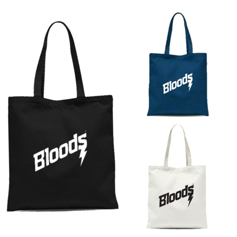 VANDAL-TAS TOTE BAG KANVAS RESLETING BLOODS PRIA WANITA TERMURAH